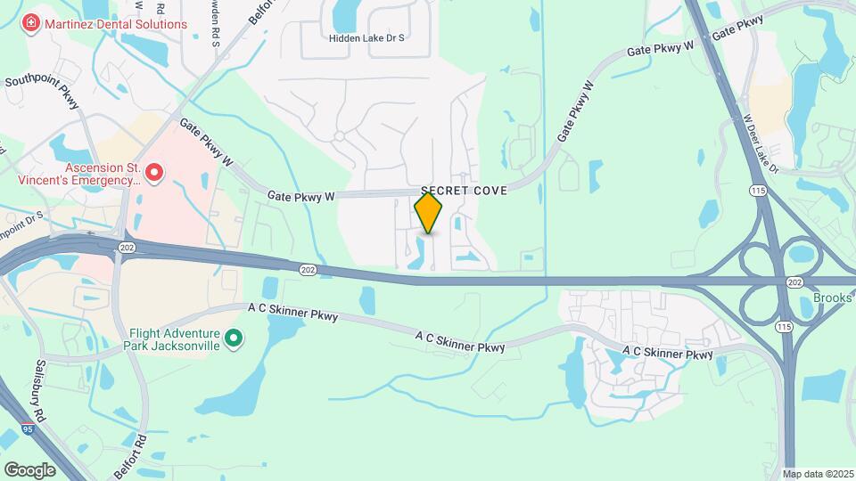 4210 Highwood Dr Map and Location Details