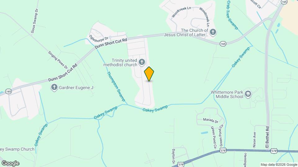 1501 Leatherman Rd Map and Location Details