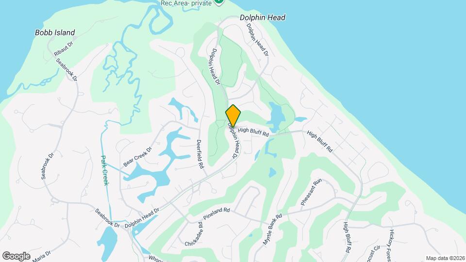 1 High Bluff Rd Map and Location Details