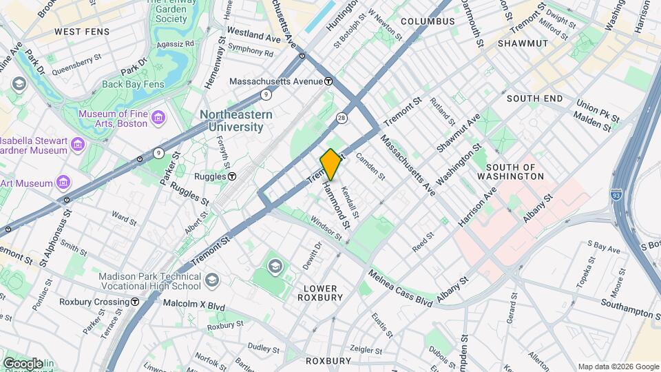 91 Hammond St Map and Location Details