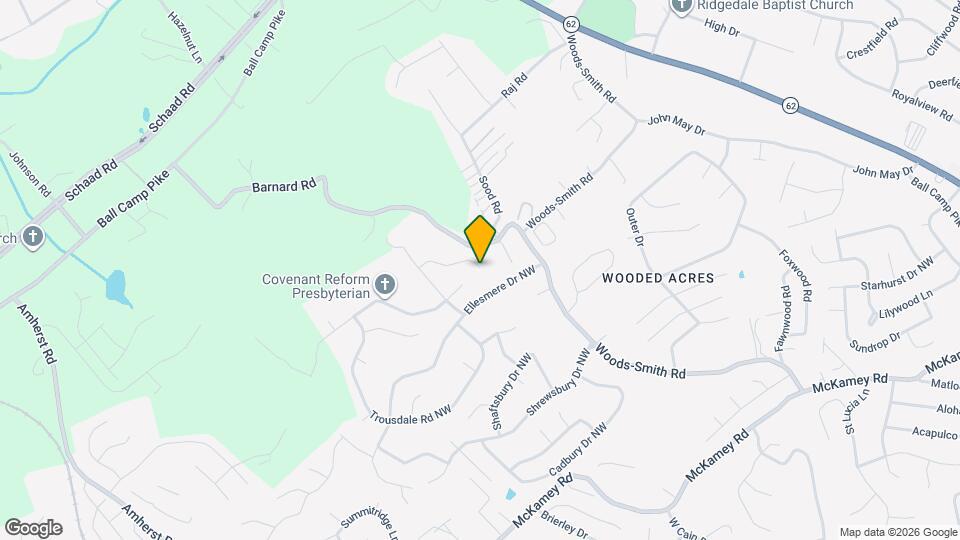 5900 Wichita Dr Map and Location Details