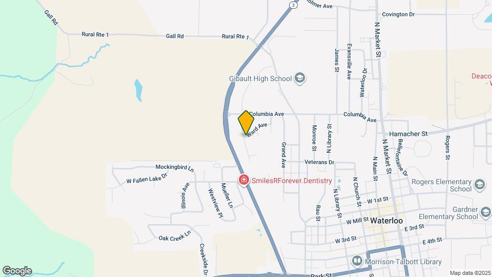 734 Ward Ave Map and Location Details