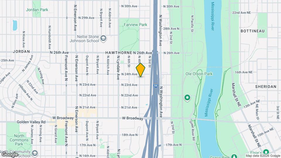 2316 N 4th St Map and Location Details