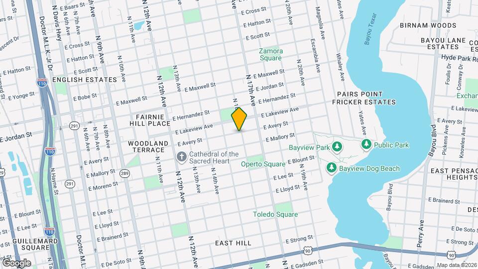 1721 N 16th Ave Map and Location Details