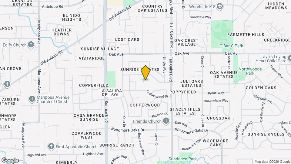 7228 Oconee Ct Map and Location Details