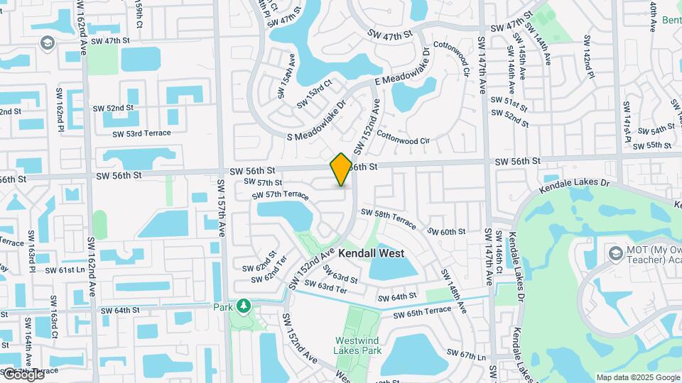 5700 SW 152nd Ct Map and Location Details