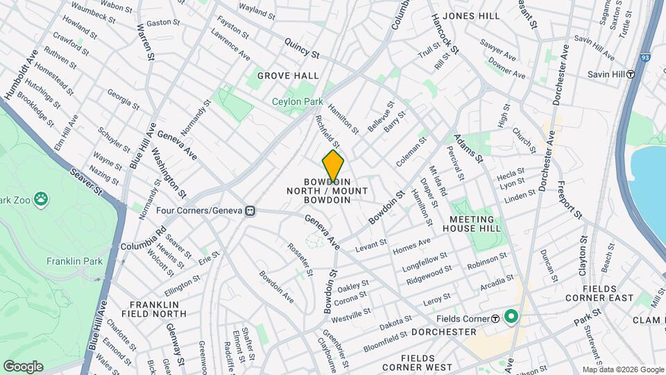 1-3 Rock Terrace Map and Location Details