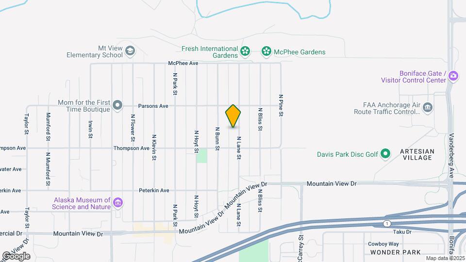 534 N Lane St, Unit 3 Map and Location Details
