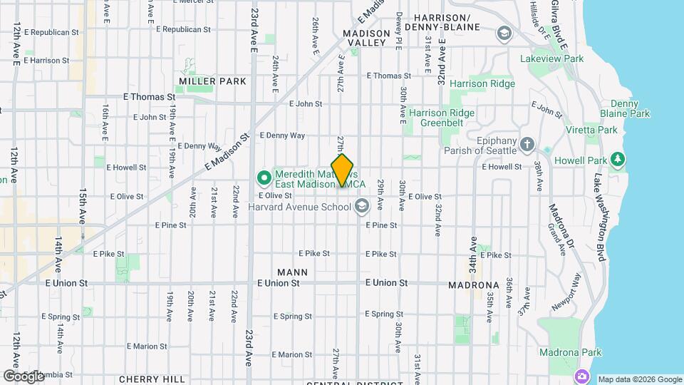 1702 27th Ave Map and Location Details