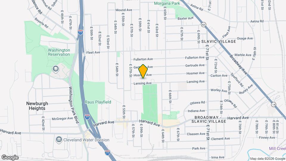 5911 Lansing Ave Map and Location Details