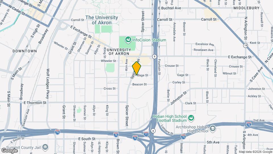 490 Gage St Map and Location Details