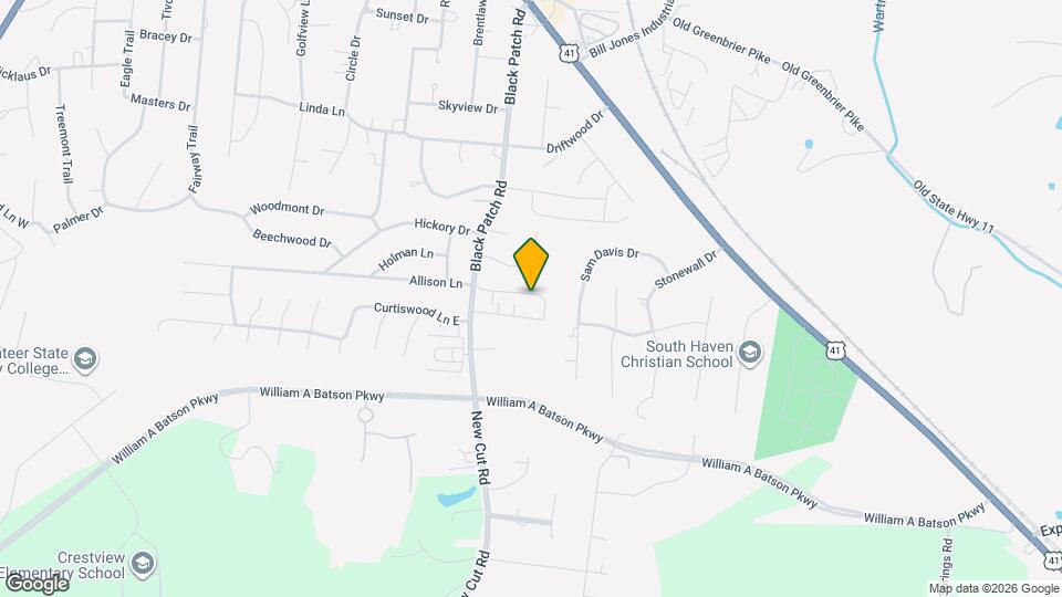 1129 Javier Dr Map and Location Details