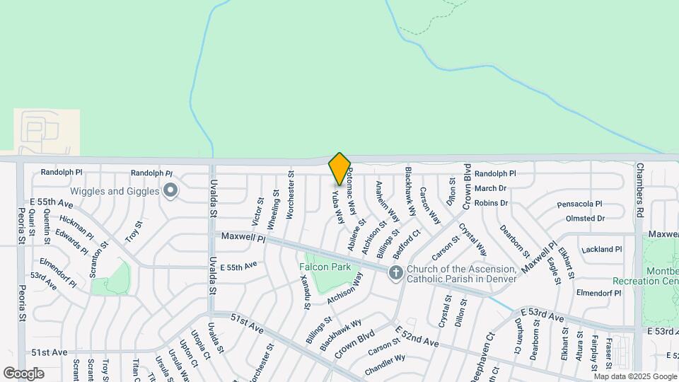 5560 Yuba Way Map and Location Details