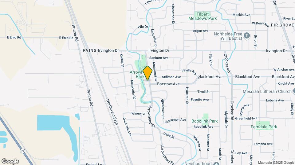 3436 Arrowhead St Map and Location Details