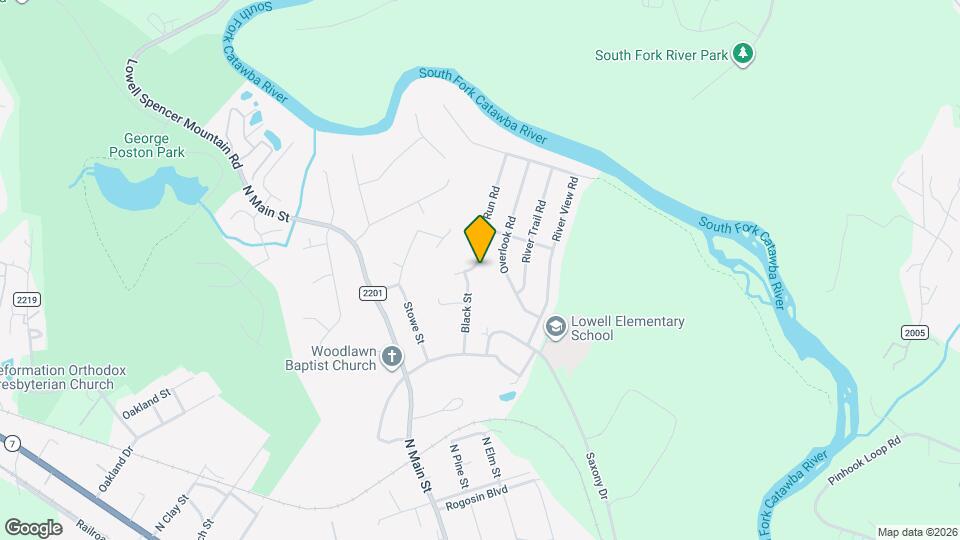 1312 River Run Rd Mapa y Detalles de la Ubicación