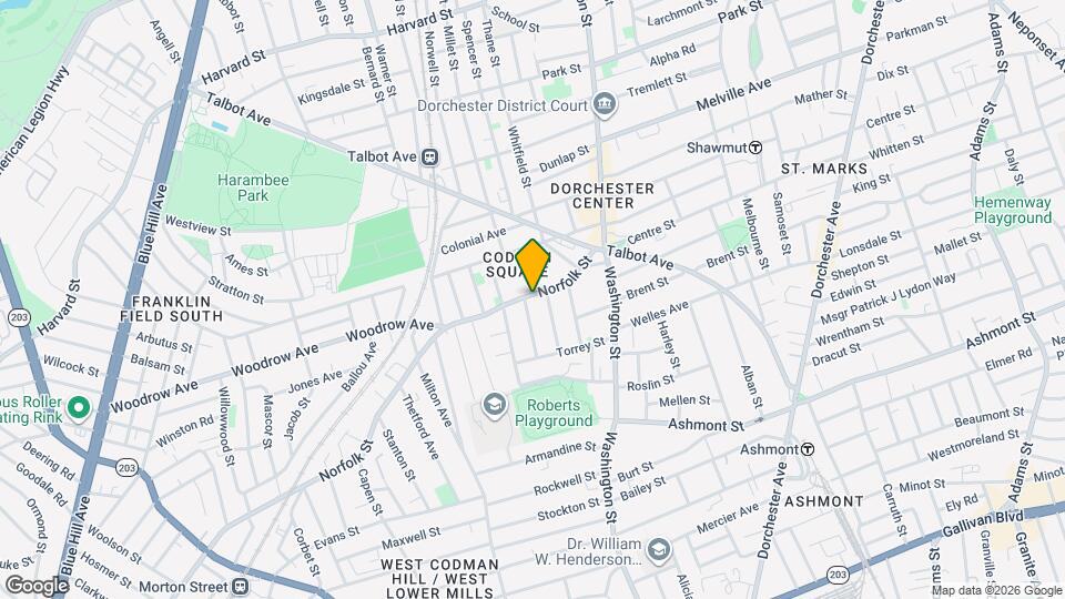 66 Norfolk St, Unit 3 Map and Location Details