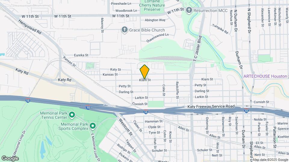 5711 Kiam St Map and Location Details