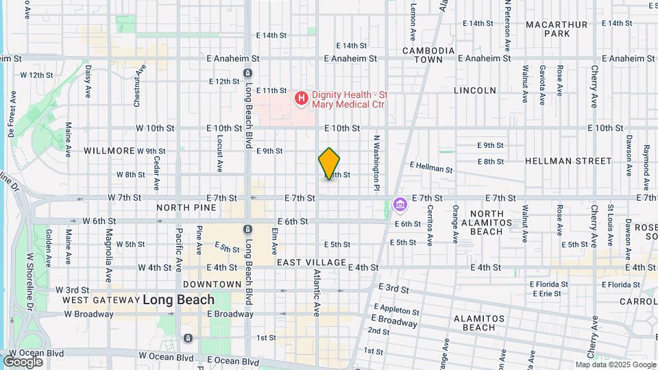 729 Lime Ave Mapa y Detalles de la Ubicación