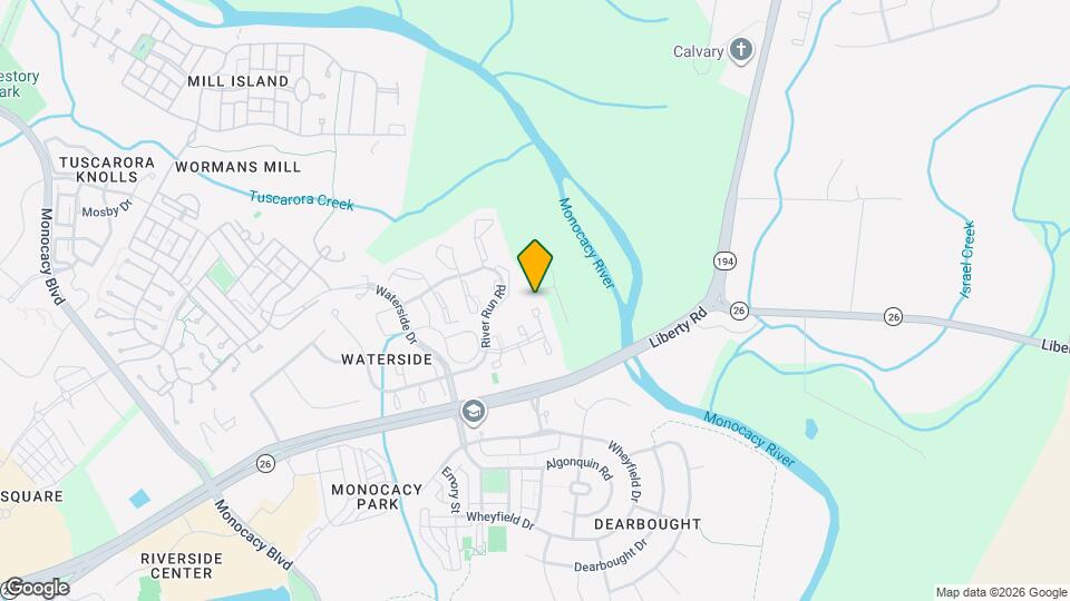 8040 Waterview Ct Map and Location Details