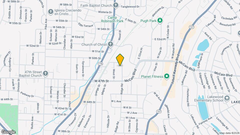 4803 Ridge Rd Map and Location Details