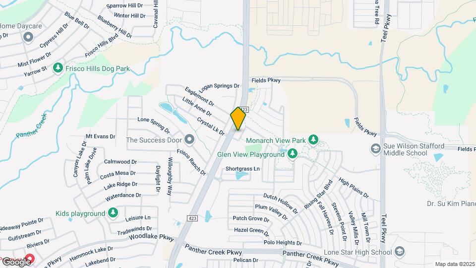 14623 Prairie Fire Dr Map and Location Details