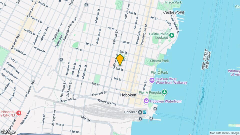 309 Park Ave-Unit -1 Map and Location Details
