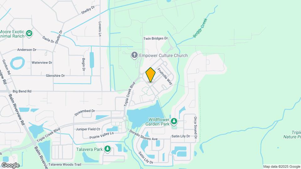 13030 Boggy Creek Dr Map and Location Details