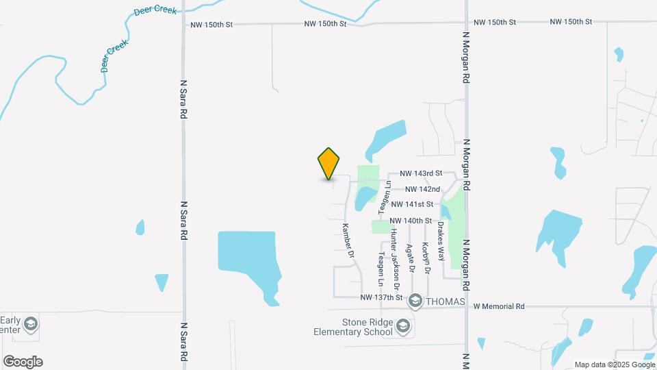 14309 Limestone Ln Map and Location Details