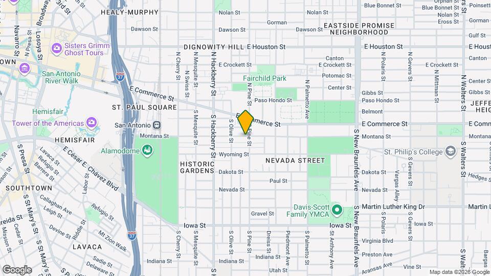 626 Montana St Map and Location Details