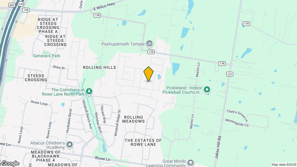 21313 Wilmiller Ln Map and Location Details