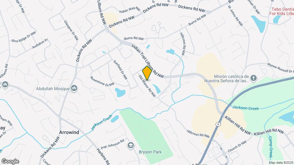 705 Old Manor Rd NW Map and Location Details