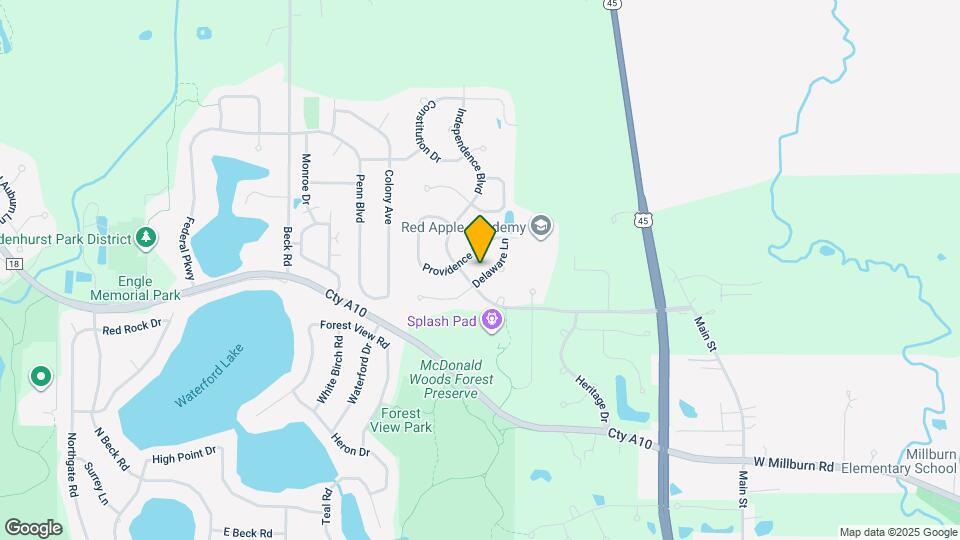 2740 Delaware Ln Map and Location Details