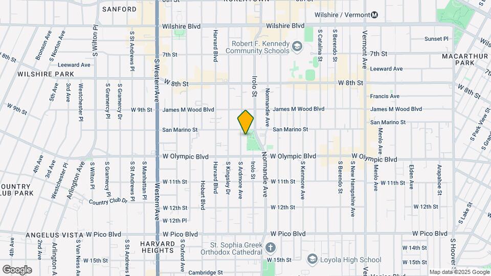 954 S Ardmore Ave Mapa y Detalles de la Ubicación