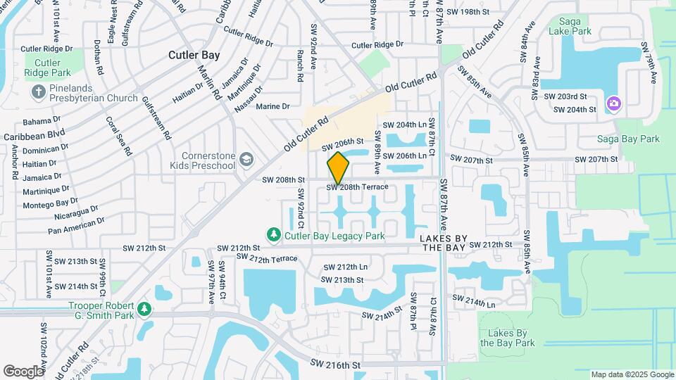 9032 SW 208th Terrace Map and Location Details