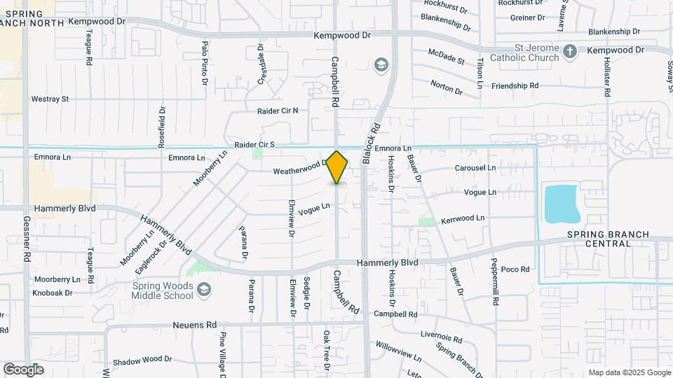 2310 Campbell Rd Mapa y Detalles de la Ubicación