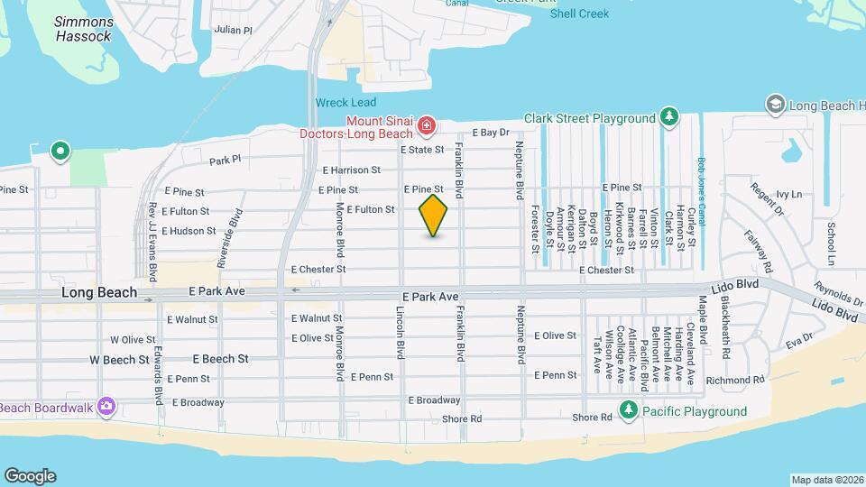 439 E Market St Map and Location Details