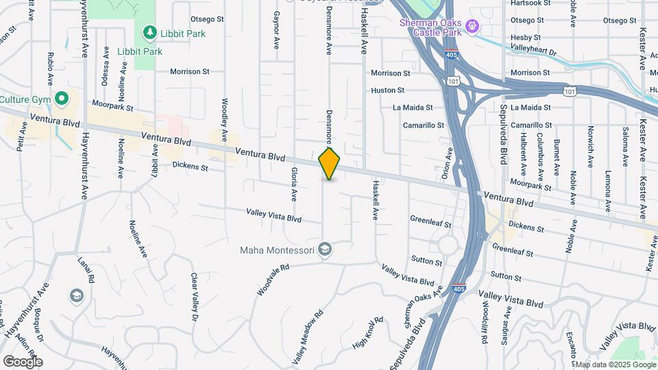 4610 Densmore Ave Map and Location Details