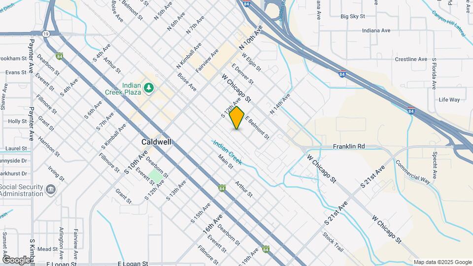 1308 Albany St Map and Location Details