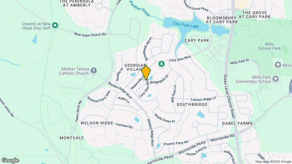 5508 Cary Glen Blvd Map and Location Details