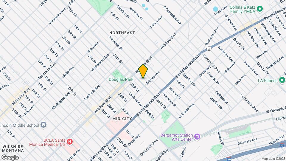 1243 26th St Map and Location Details