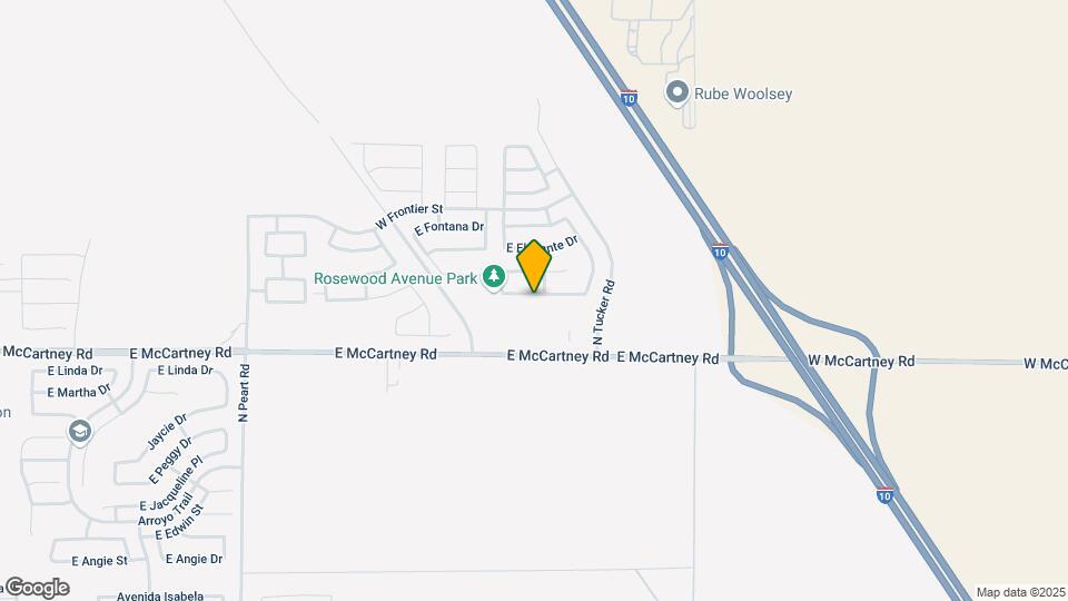 1757 E Chaparral Dr Map and Location Details