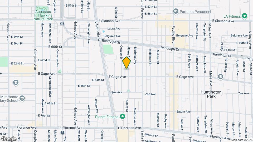 6343 Albany St Map and Location Details
