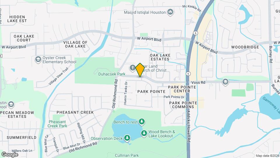 15502 Lost Maples Dr Map and Location Details