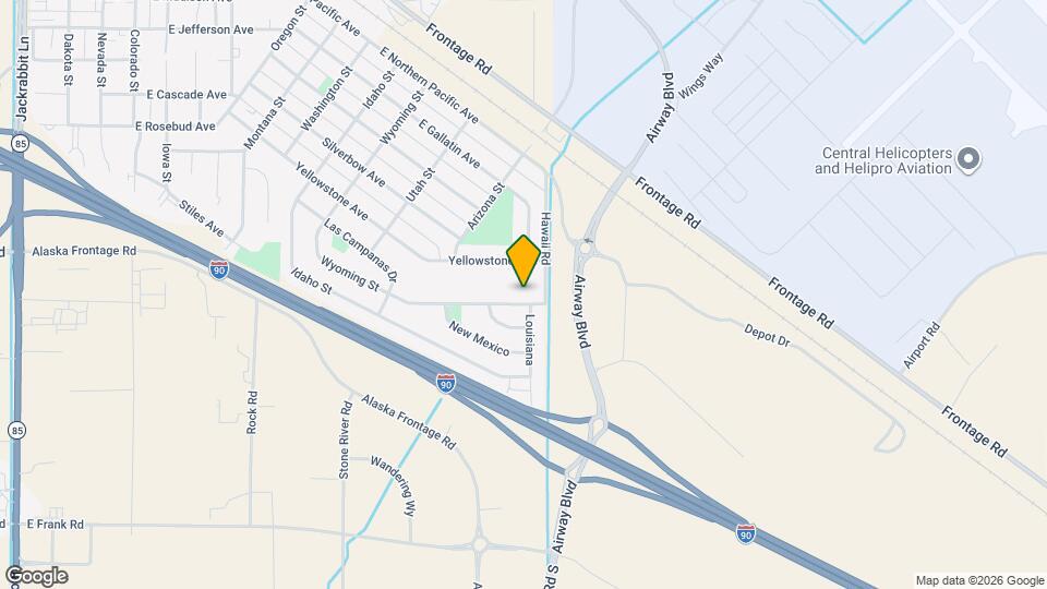 1408 Wyoming St Map and Location Details