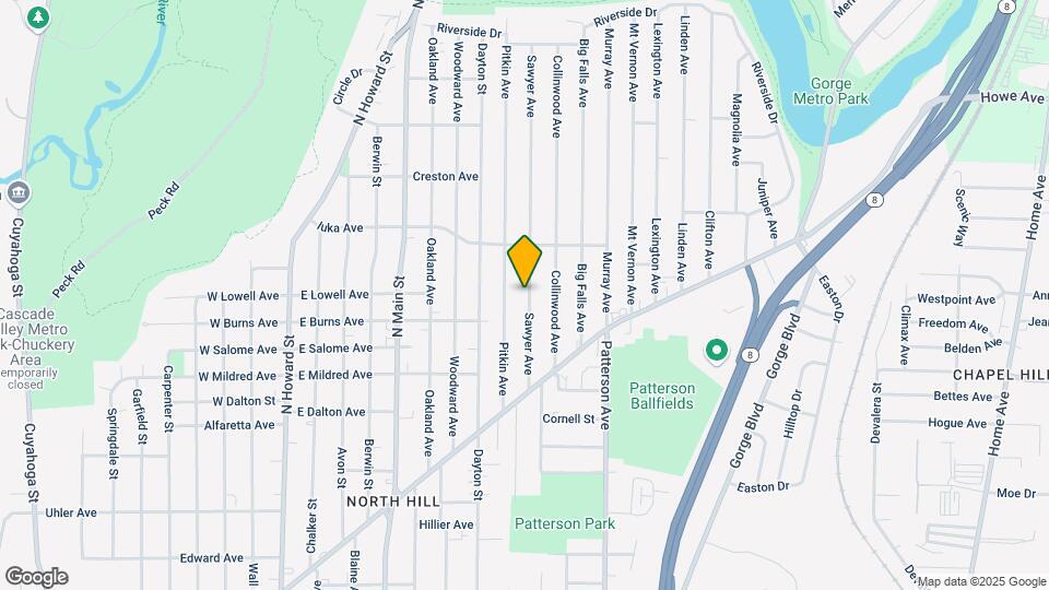 1030 Sawyer Ave Map and Location Details