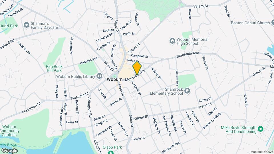 33 Montvale Ave, Unit 10 Map and Location Details