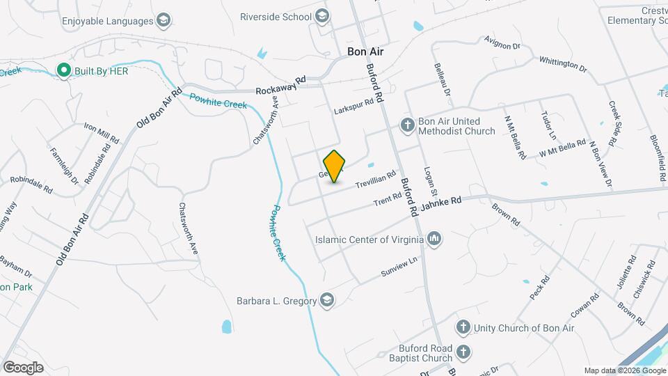 8736 Trevillian Rd Map and Location Details