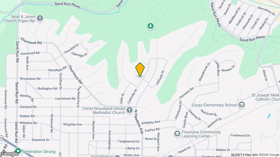 1670 Dominion Dr Map and Location Details