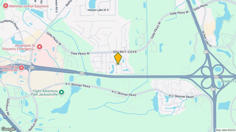 4213 Highwood Dr Map and Location Details