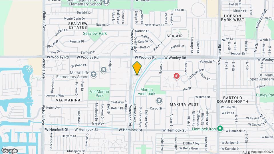 2804 Yacht Way Map and Location Details